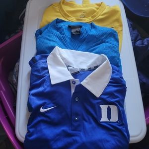 3 Nike shirts